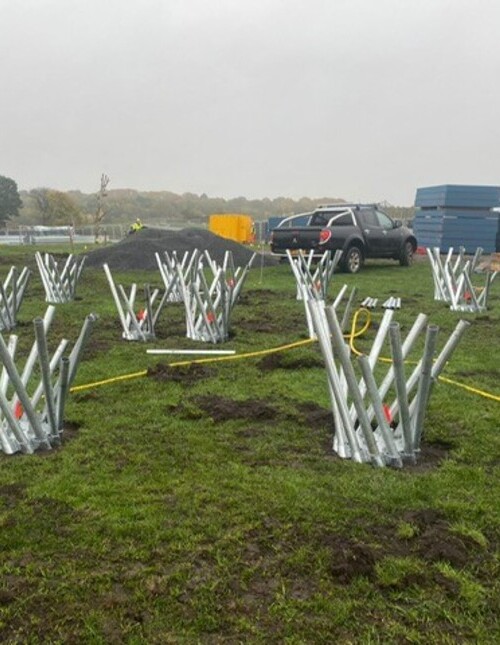 low impact foundation system