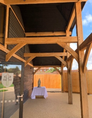 Concrete free timber frame foundations