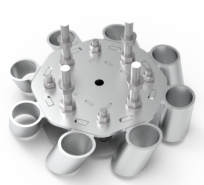rapidroot modular pile cap