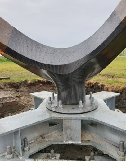 Rapidroot bridge footing