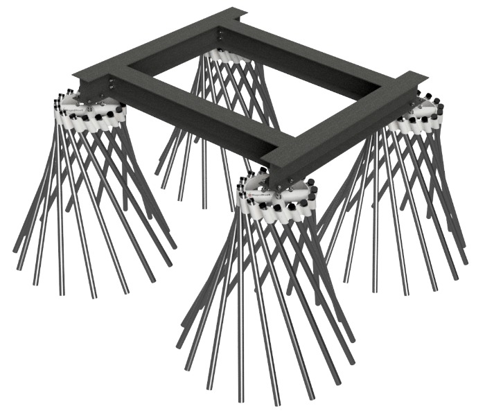 INNOVATIVE FOUNDATIONS, ALTERNATIVE FOUNDATIONS, screw pile, ground screw grillages