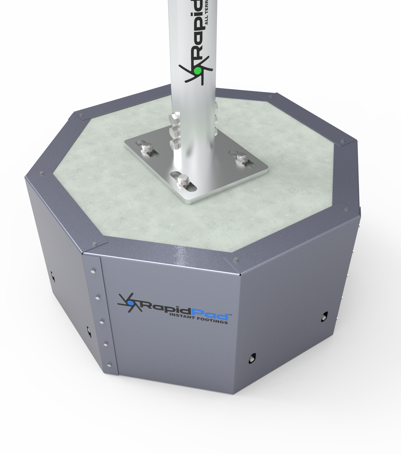 modular concrete footings